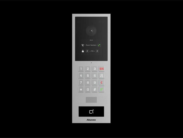 Image du produit Akuvox Portier vidéo IP et analogique avec RDIF, BLE, NFC et clavier S532 (Bluetooth)