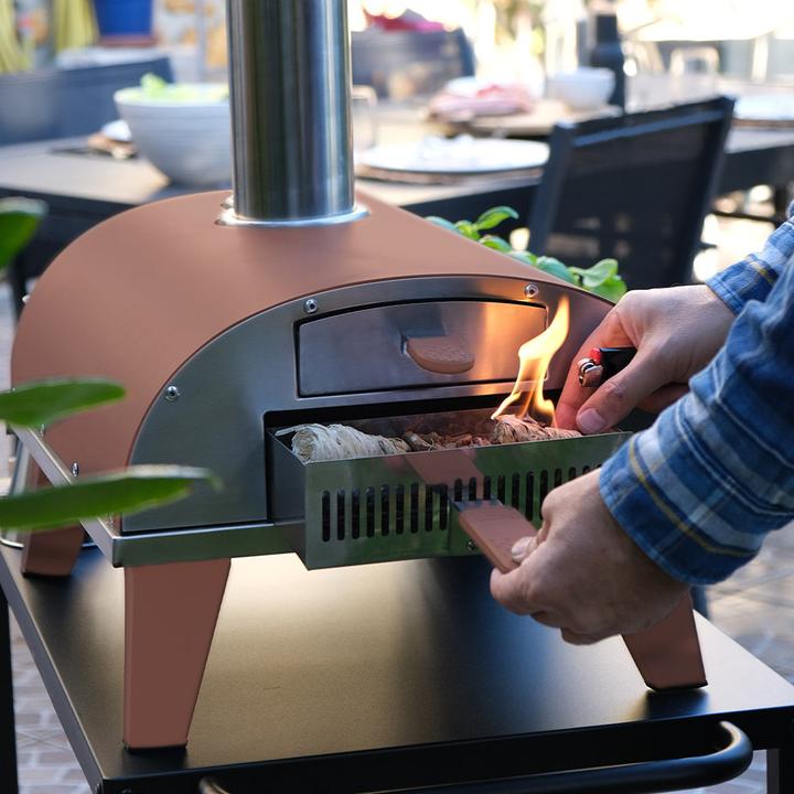 Actual product image Ziipa Terracotta (Pizza oven wood)