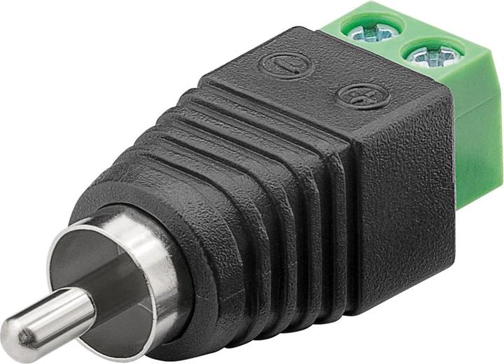 Produktbild Goobay Terminal Block 2-pin > Cinch-Stecker