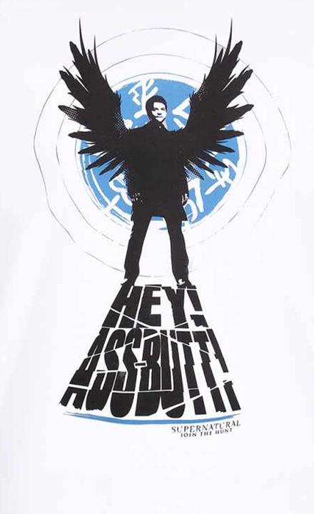 Actual product image Supernatural Unisex Adult Assbutt T-Shirt (S)
