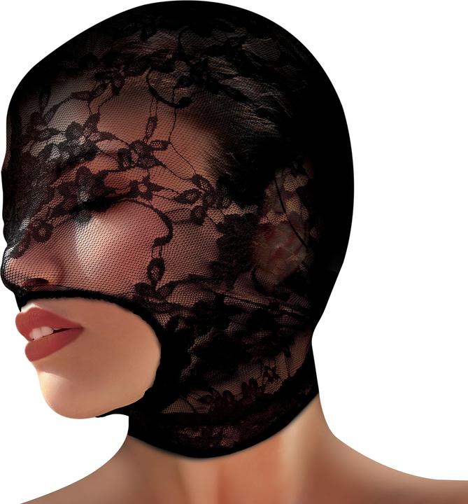 Image du produit Master Series Dentelle Seduction Dentelle Bondage Hood
