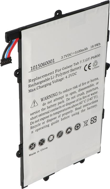 Actual product image Samsung Akku Galaxy Tab 7.7 Akku GT-P6800, SP397218A