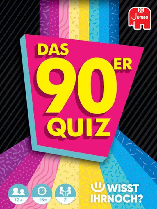 Produktbild Jumbo Das 90er Quiz: Wisst Ihr Noch? (Deutsch, Französisch, Italienisch)