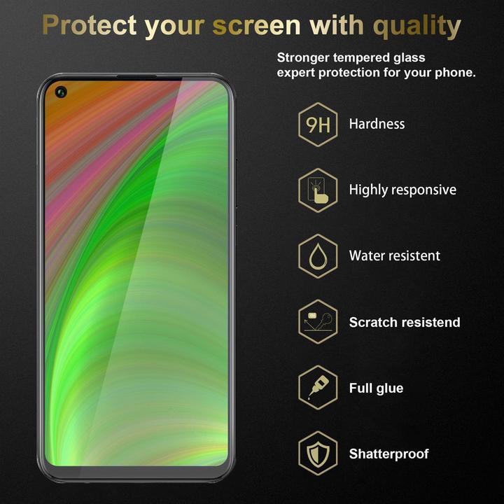 Produktbild Cadorabo Displayschutzglas (1 Stück, Oppo AX7 Pro)