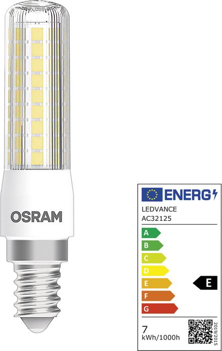 Immagine prodotto Osram Led Special T Slim (E14, 7 W, 806 lm, 1 x, E)