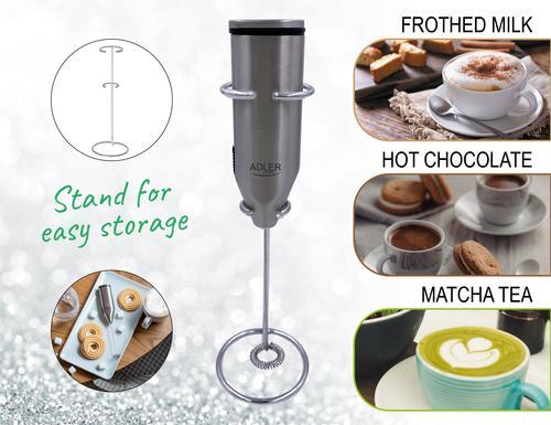 Produktbild Adler AD 4500 milk frother Handheld milk frother Stainless steel