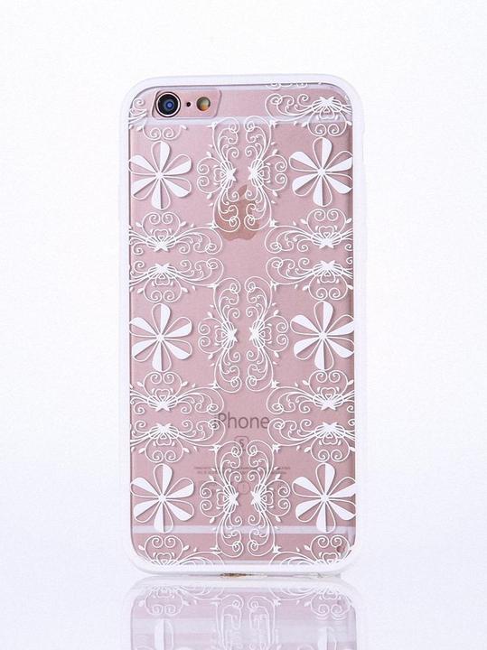 Actual product image König Design Apple iPhone 7 Mobile Case Mandala Case Cover Motif Ornaments White (Apple iPhone SE (2nd Gen), Apple iPhone 7)