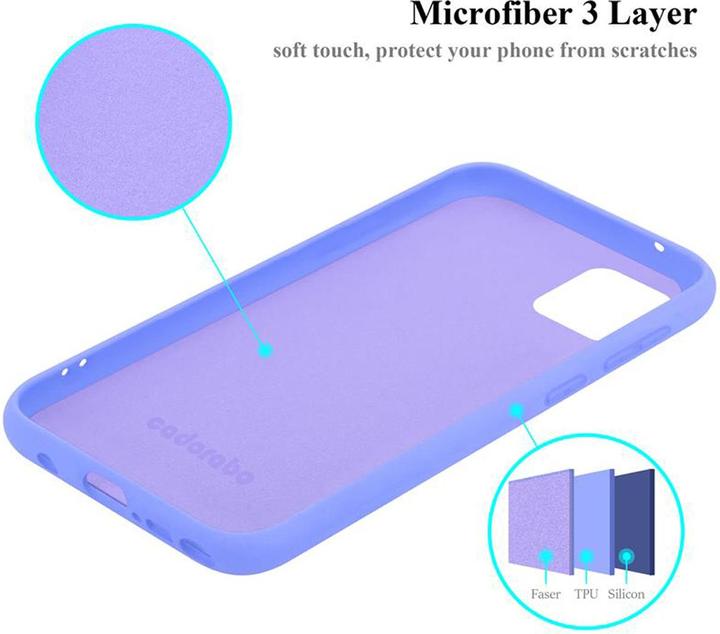 Produktbild Cadorabo TPU Liquid Silicone Case Cover (Samsung Galaxy A81)