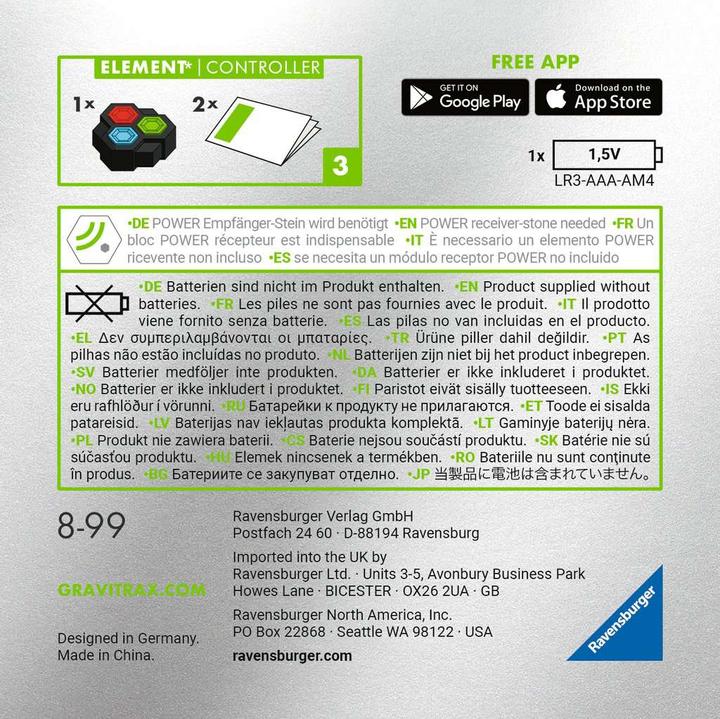 Actual product image Ravensburger GraviTrax GraviTrax POWER Element Controller