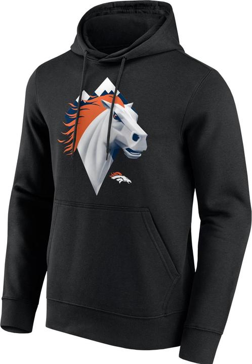 Immagine prodotto Fanatics NFL Fleece Hoody - ILLUSTRATION Denver Broncos - S (S)