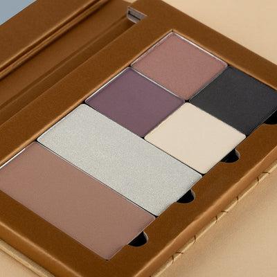 Produktbild Benecos BIO-Palette Small New York - 12g - Beauty ID (Whipped Cream, pearl onyx, ballerina glam, Matt Plum)