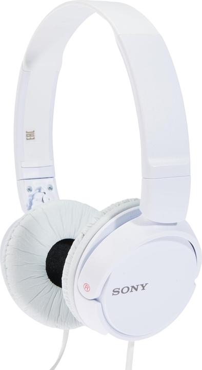 Productafbeelding Sony Mdr-Zx110w (Geen ruisonderdrukking, Bedraad)