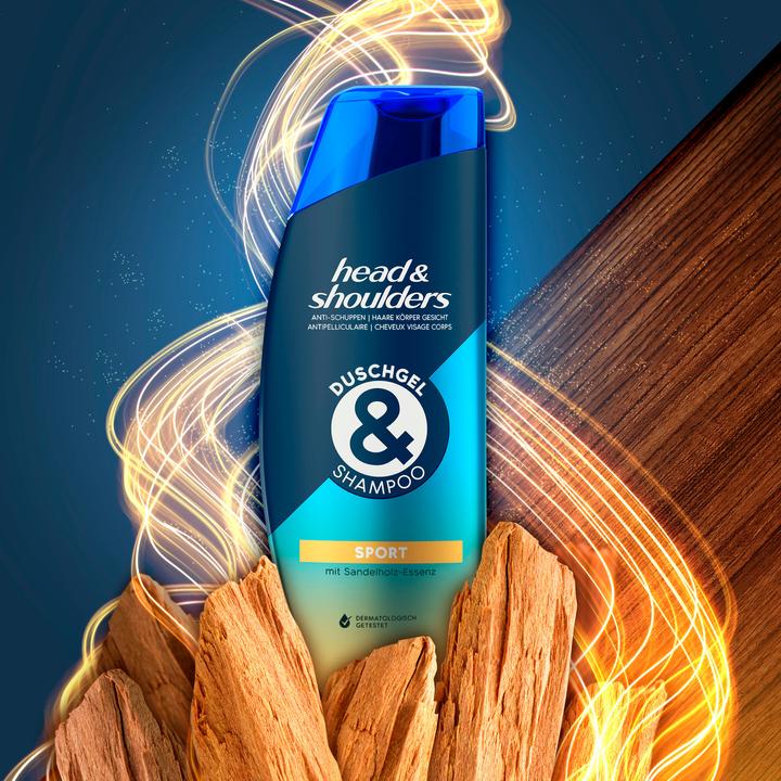 Produktbild Head & Shoulders Sport-Duschgel Und Shampoo (225 ml)