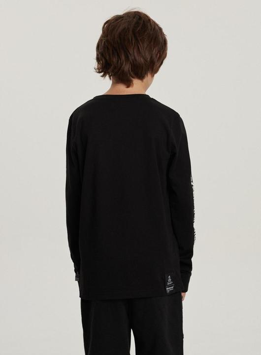 Actual product image Dakar TEE DKR 23 LS KID 422 BLK (110, 116, 115 A)