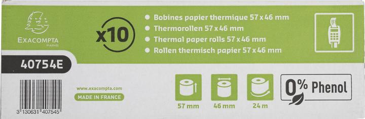 Image du produit Exacompta Rouleaux de papier thermique