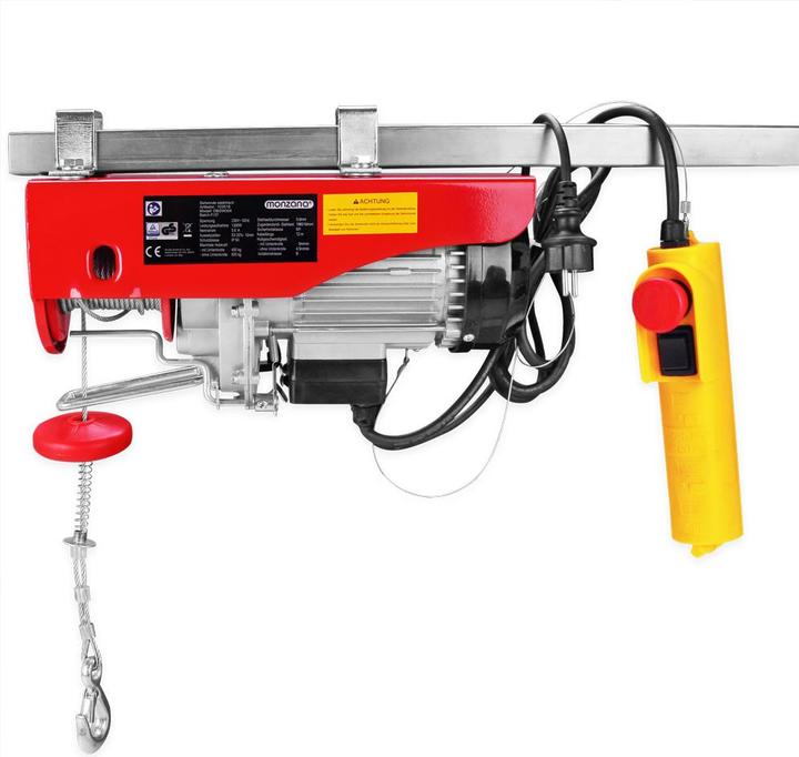 Actual product image Monzana Cable winch