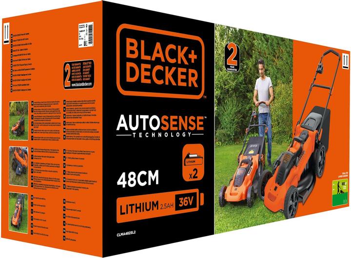 Actual product image Black & Decker CLMA4825L2 Kit (Rechargeable battery operated)