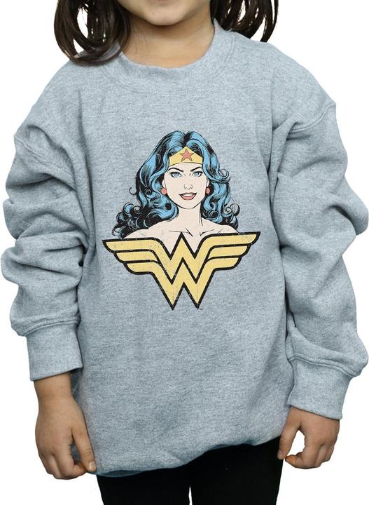 Image du produit - Sweat WONDER WOMAN GAZE - Fille (140, 146)