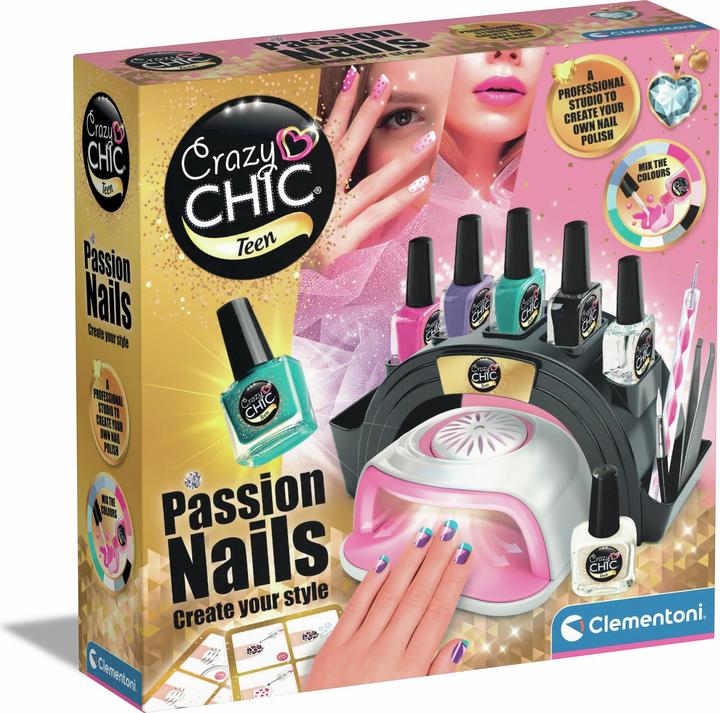 Actual product image Clementoni Crazy Chic Teen - Passion Nails