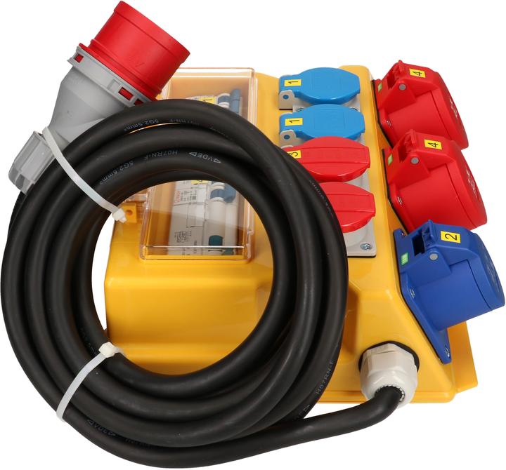 Immagine prodotto Max Hauri Distribuzione di energia elettrica in cantiere (CEE 7/3, CEE 16/3, CEE 16/5)