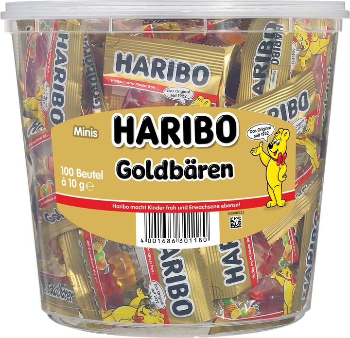 Immagine prodotto Haribo Orsi d'oro (100 pz., 1000 g)