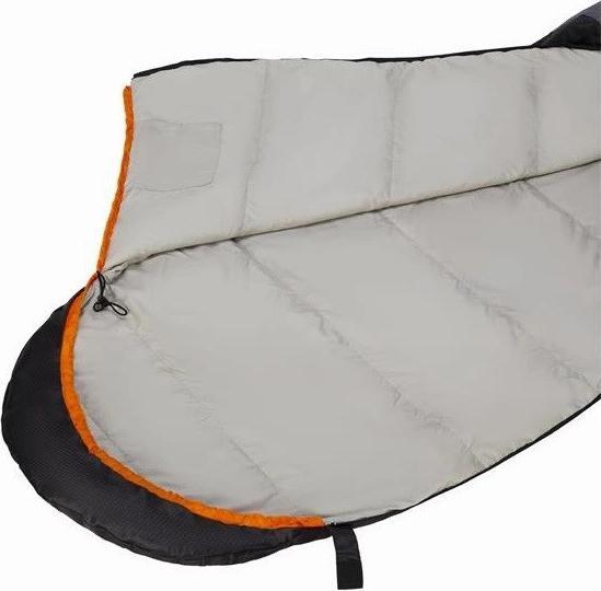 Produktbild Nils Nc1705 Schlafsack Ultraleicht Grau-Orange Camp (215 cm)
