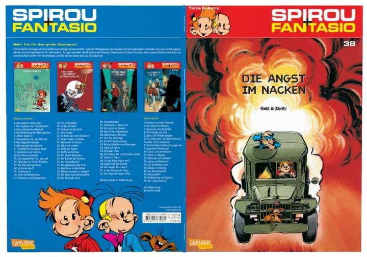 Actual product image Spirou and Fantasio, Volume 38 (Janry, Tome, German)
