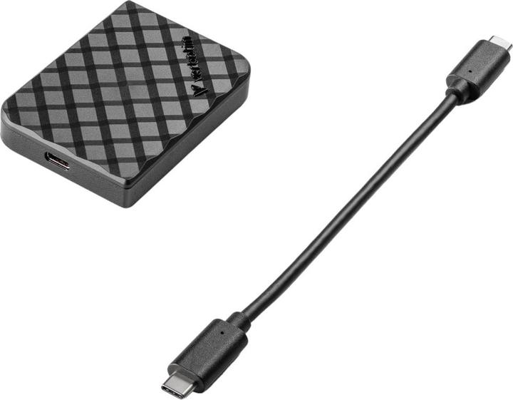 Image du produit Verbatim Disque SSD externe Store'N'Go Mini Diamond USB-C - 2To (Noir) (2000 Go)