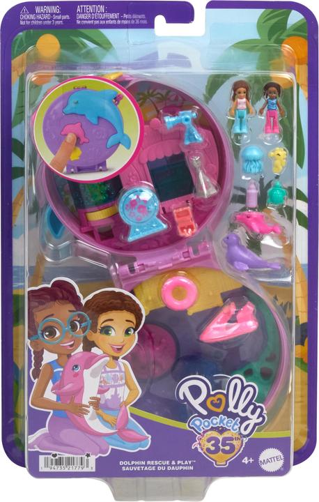 Actual product image Polly Pocket Dolphin Rescue & Play