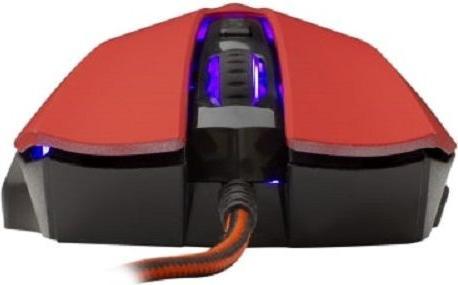 Produktbild White Shark Gaming mouse Hannibal 2, with backlight, 6 buttons, Red (Kabelgebunden)