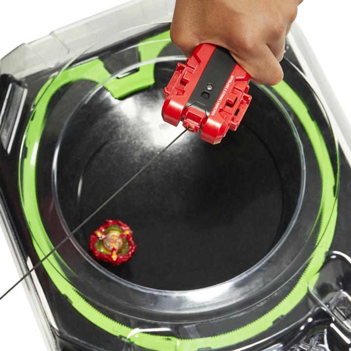 Actual product image Hasbro Bey Bbx Deluxe String Launcher Set (German)