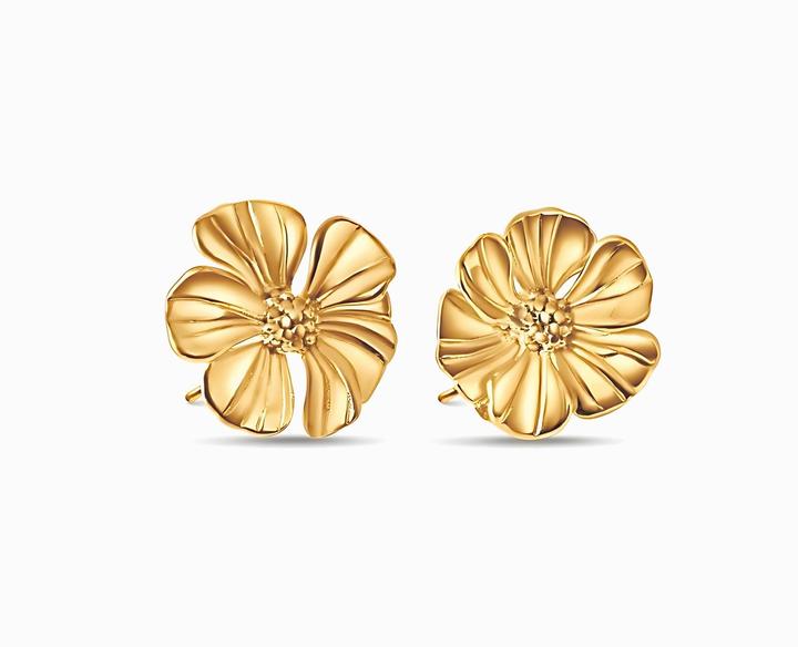Sensora Jewelry Eden Flower Ohrringe (Edelstahl)