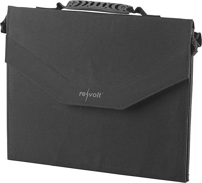 Produktbild Revolt Faltbares Solarpanel mit USB-Laderegler und 4 monokrist. Solarzellen (50 W, 2.50 kg)
