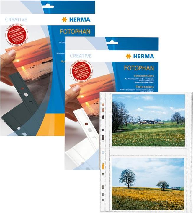 Produktbild HERMA Foto Hüllen (13 x 18 cm, 10 x)