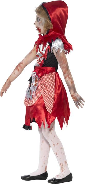 Actual product image Smiffys Girls Zombie Miss Hood Costume Set (146, 152)