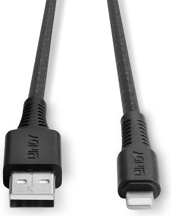 Actual product image Lindy Lightning charging cable (2 m, USB 2.0)