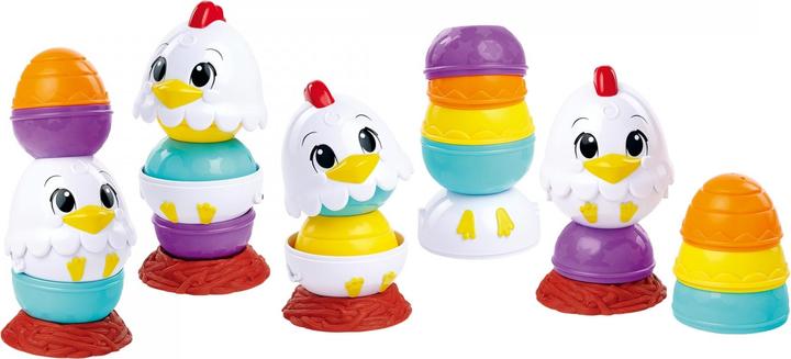 Produktbild Simba 104010184 - ABC Stapelhühnchen, Roly-Poly Hühnchen mit Eiern zum Stapeln, Ineinanderstecken, M