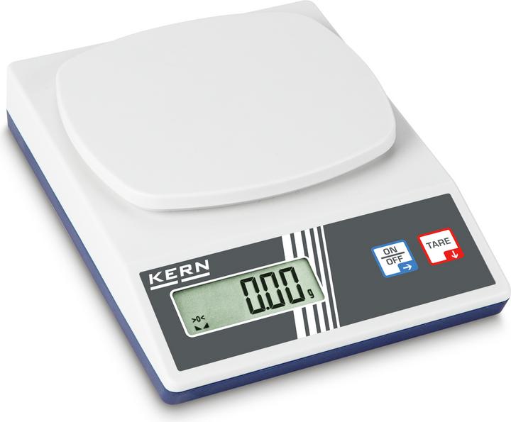 Kern School scales, stackable, weighing range 500 g, read-out accuracy 0.01 g.
