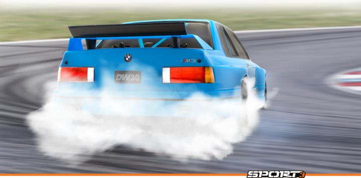 Actual product image HPI Sport 3 Drift BMW M3 E30 DriftWorks RTR (RTR Ready-to-Run)