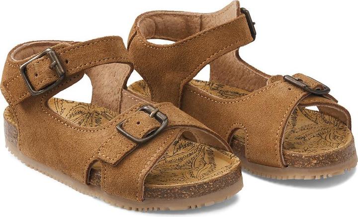 La Redoute Collections Ledersandalen mit Schnalle