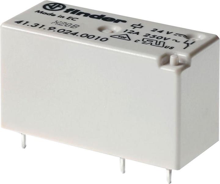 Actual product image Finder PCB relay, Low profile 1CO