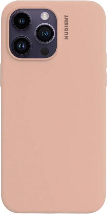 Actual product image Nudient Base Case iPhone 14 Pro Peach Orange (Apple iPhone 14 Pro)