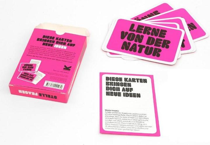Produktbild 441289 - Diese Karten bringen dich auf neue Ideen - Kartenspiel (DE-Ausgabe) (Deutsch)