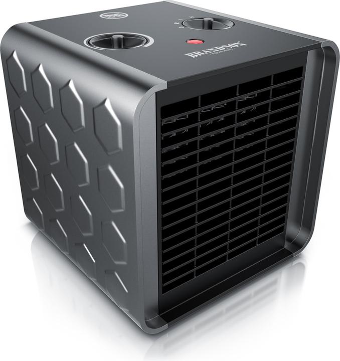 Brandson Heizlüfter 1500 W Keramik Heizelement Temperaturregelung, Badezimmer Keramikheizgerät Energiesparend (1500 W)