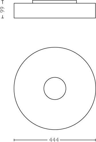 Actual product image Philips Hue Fair Basis BT (3000 lm)