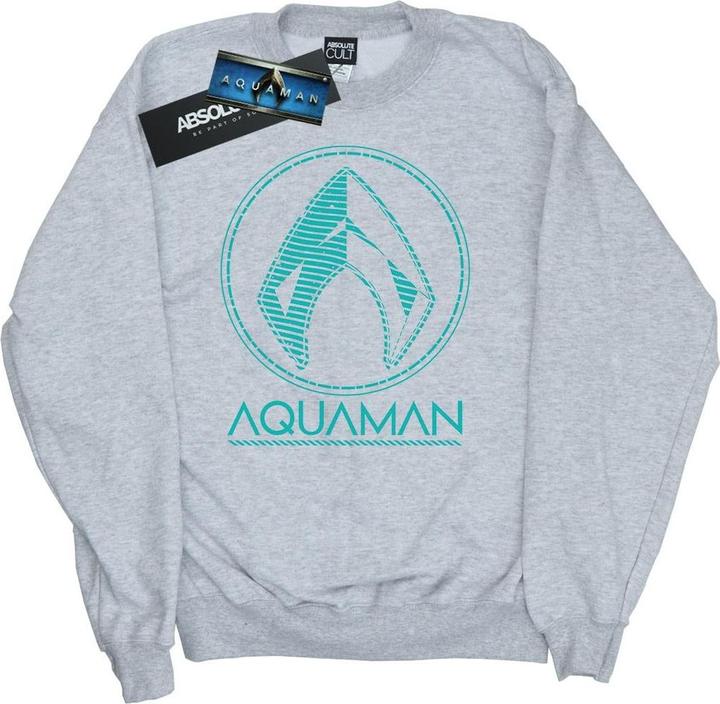 Produktbild Aquaman Aqua Logo Sweatshirt (M)