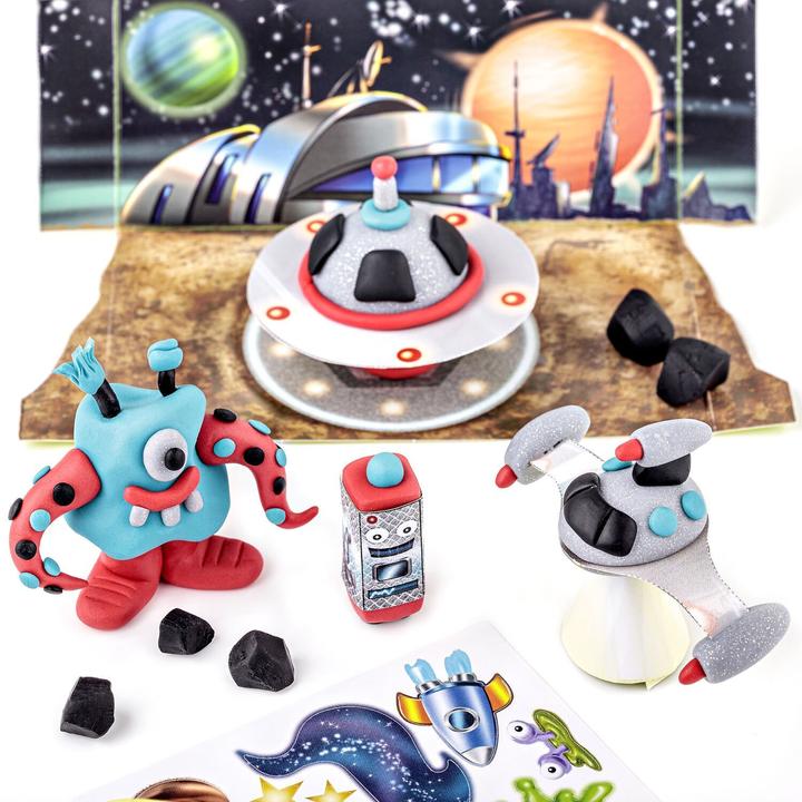 Immagine prodotto Fimo - Set di giochi per bambini - Spazio (8034 17 LZ)