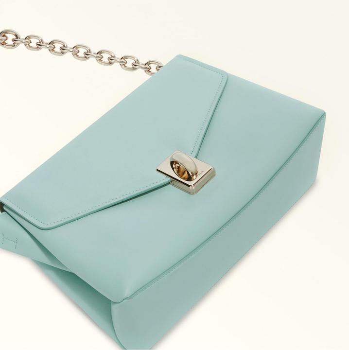 Immagine prodotto Furla meridiana shoulder bag in aquamarine leather