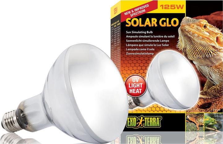 Exo Terra Solar Glo lamp (UVB, UVA)