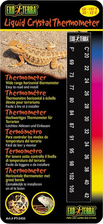 Actual product image Exo Terra Repti Digital Thermometer horizontal